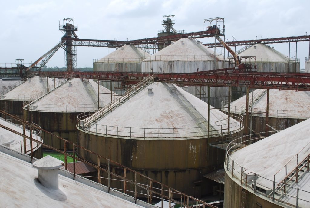 Expanded capacity of the Nigerian flour mill by 100 percent.